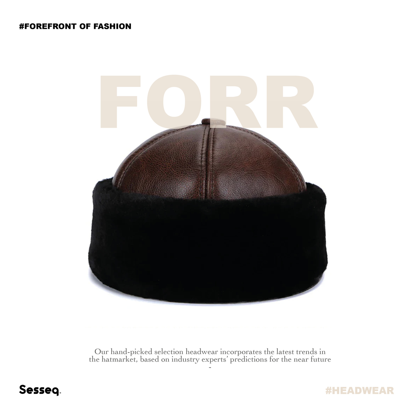 Forr Bomber in leder