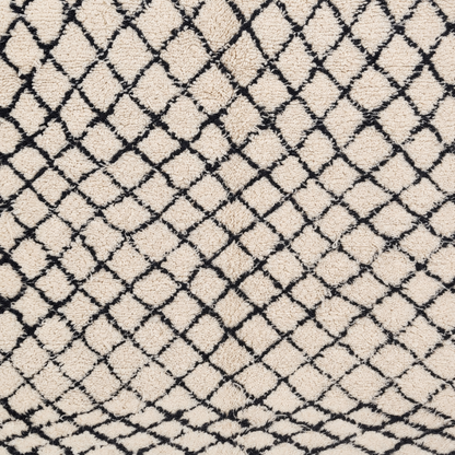 Maglia - detail van dessin en afwerking met afgestemde achtergrond en belichting