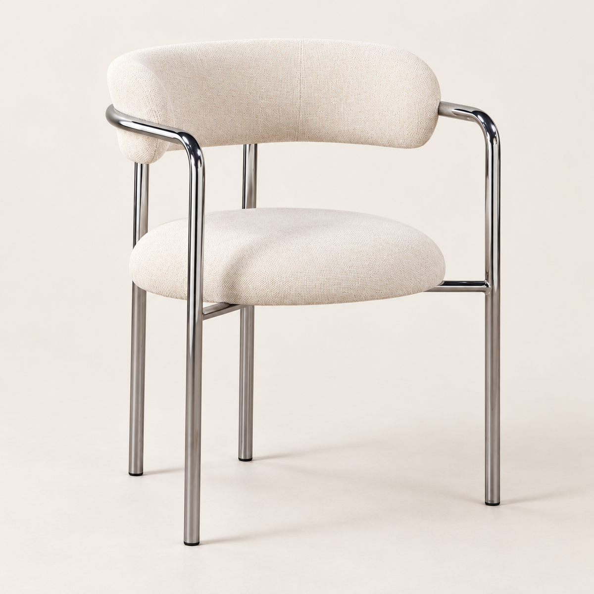 Art Deco stoel Ivory - Sesseq productfoto