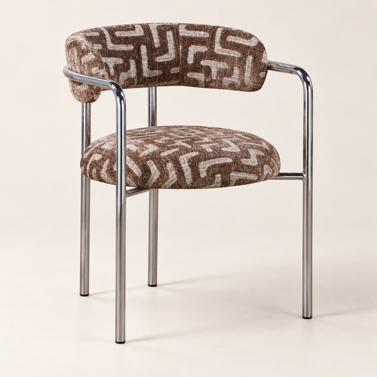 Art Deco Maze Brown 01 - Sesseq productfoto