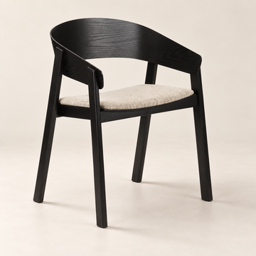 KIRO - chaise en bois avec accoudoirs (lot de 2, 4 ou 6)