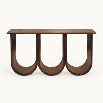 TRIA - table basse avec niches ouvertes