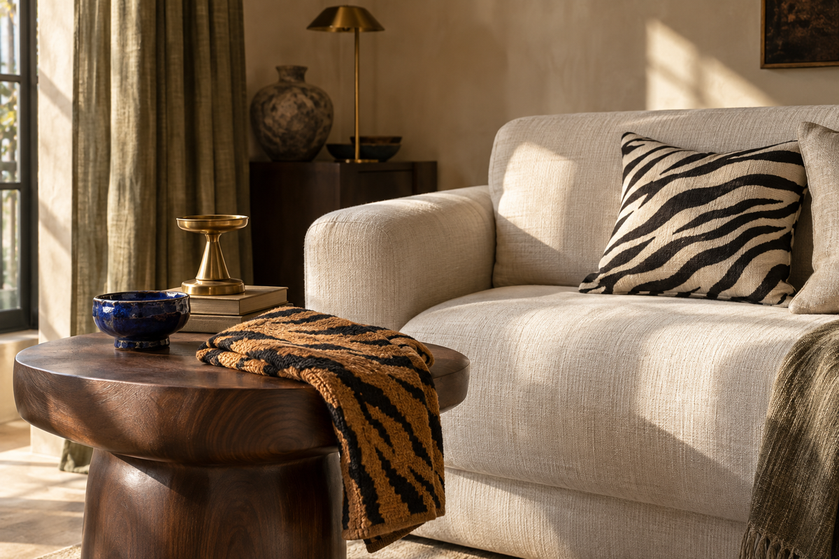 SESSEQ – zebra dans une visualisation d’intérieur originale