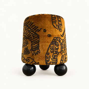 KENZO - pouf à motif tigre