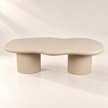 Scandi Salontafel Microcement - Naturel - productfoto 2