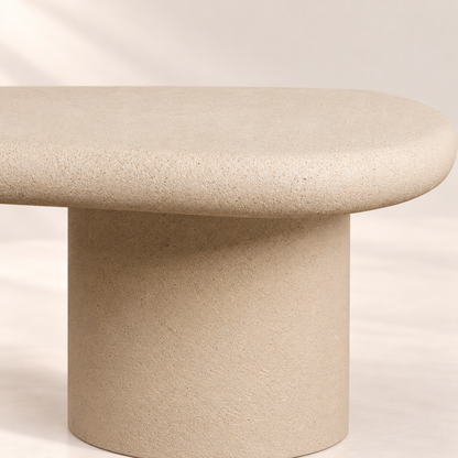 Scandi Salontafel Microcement - Naturel - productfoto 3